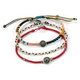 3 Bracelets Set - People & Love